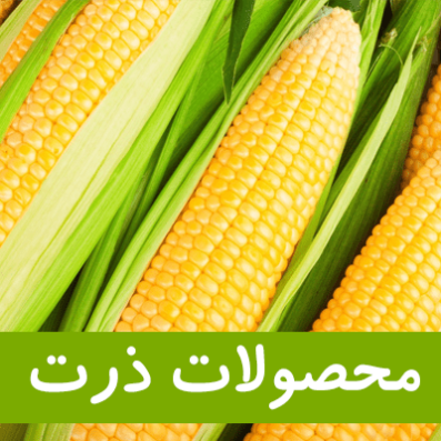 محصولات ذرت