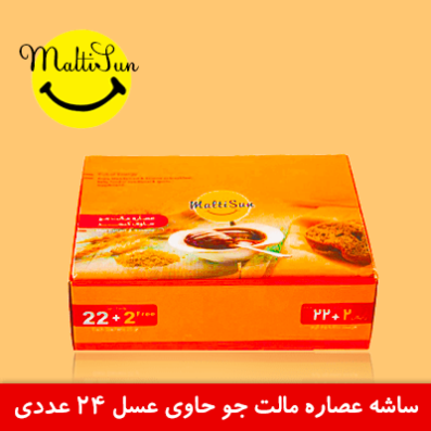 ساشه عصاره مالت جو حاوی عسل 24 عددی